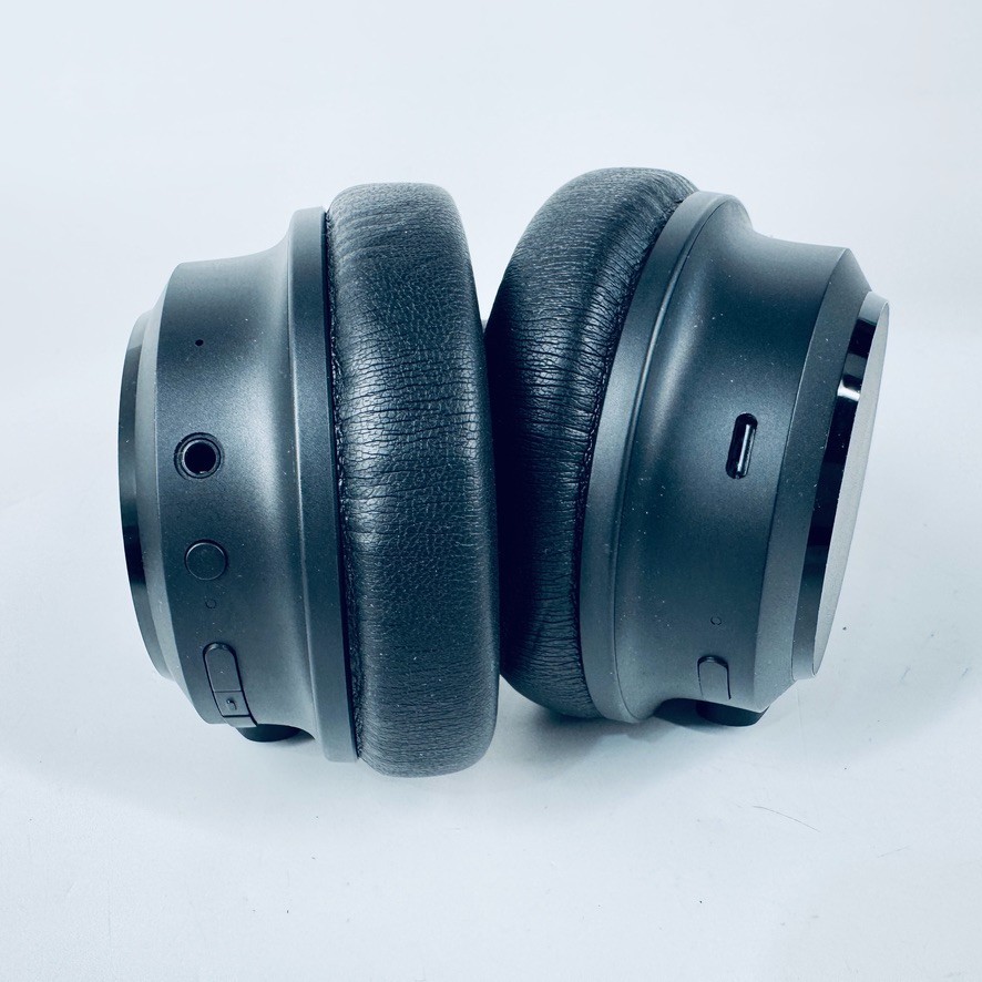 Wyze WNCH1 Wireless Noise-Cancelling Headphones Black w/ Bag TESTED WORKING