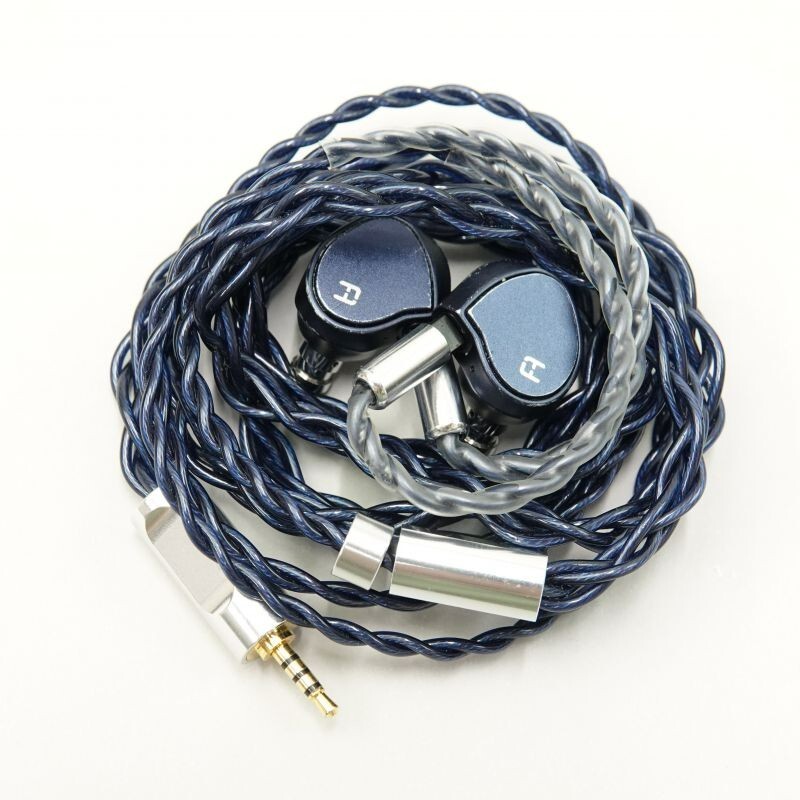 FAudio Dark Sky FA-2491 In Ear Earphone Blue Black Dark Sky FA-2491