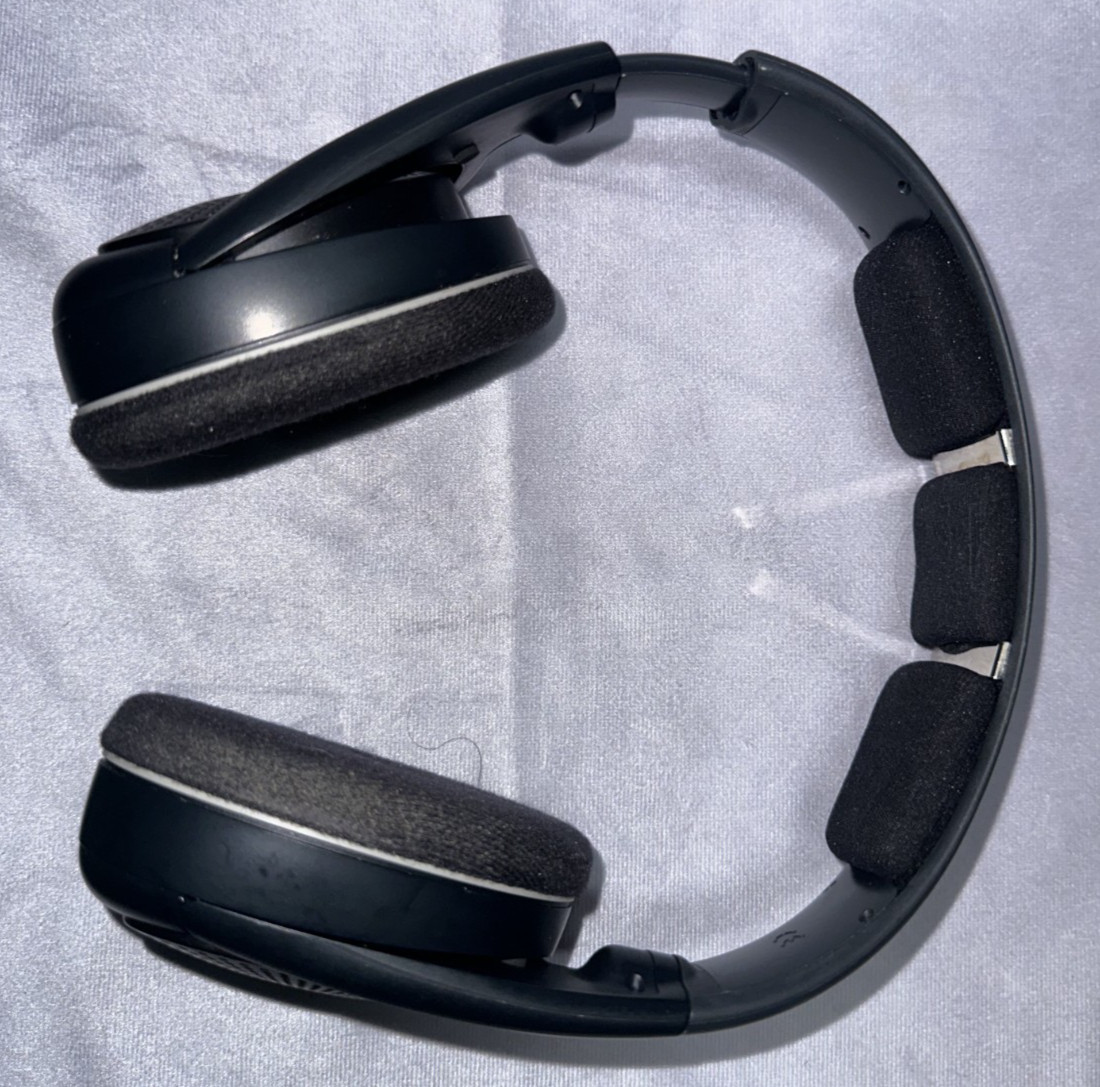 Sennheiser RS 120 II On-Ear Wireless Stereo Headphone System – Black -USED/WORKS