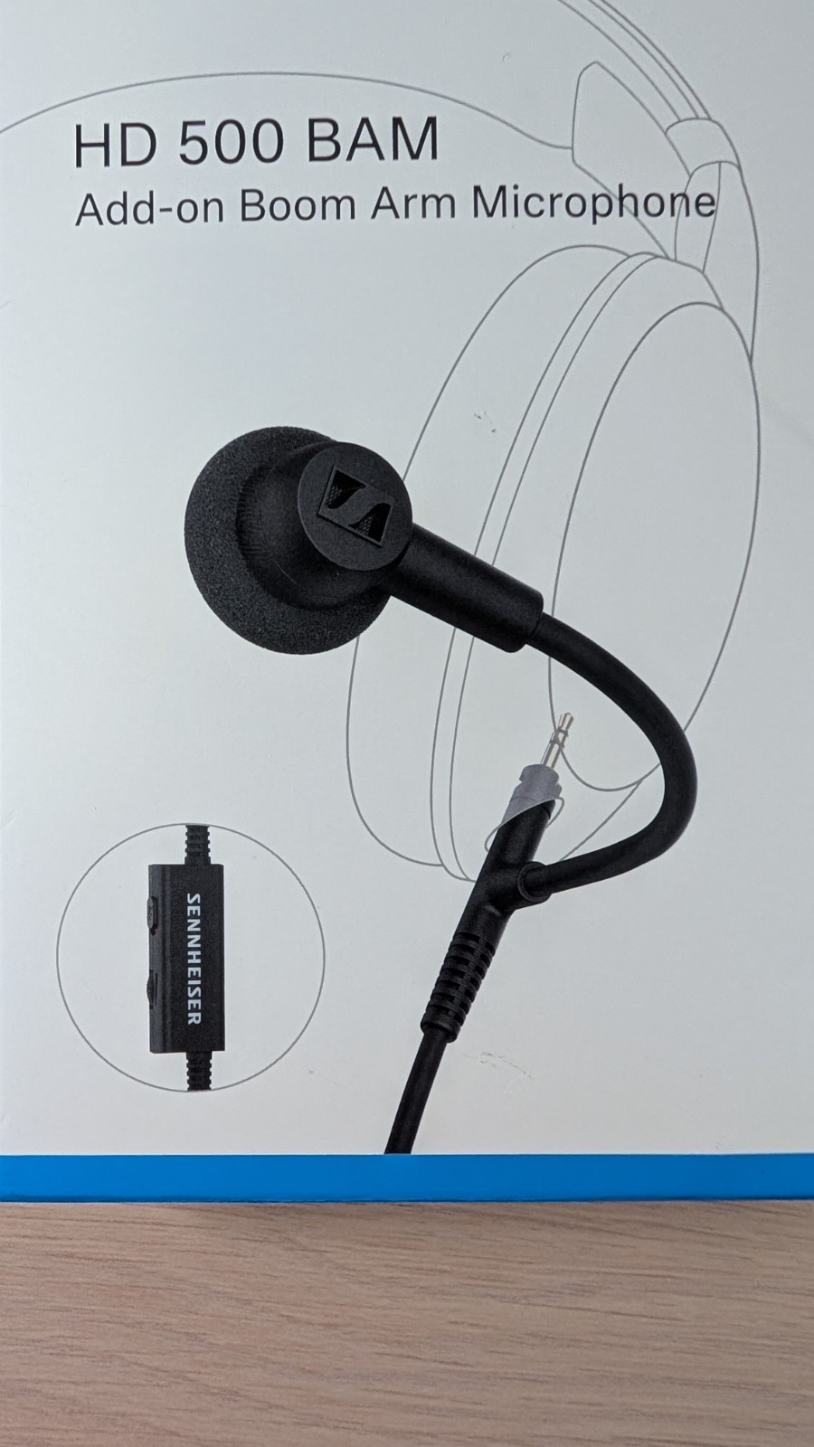 SENNHEISER HD 500 BAM add on Boom Arm Microphone 700456