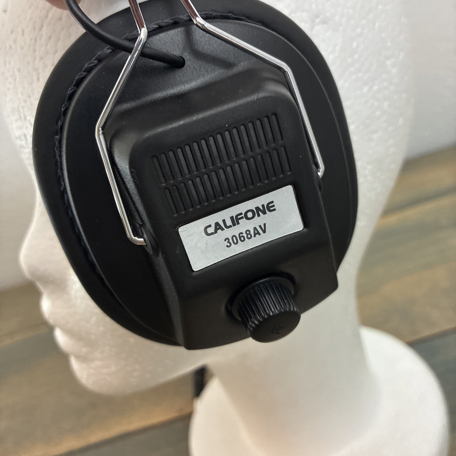 Califone 3068AV Stereo Mono Headphones Adjustable 6ft Cord (S9)