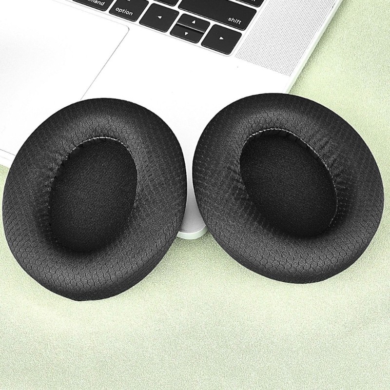 Comfortable Over Ear Replacement Ear Pad Mesh Fabric Ear Cushions for RPhd601N