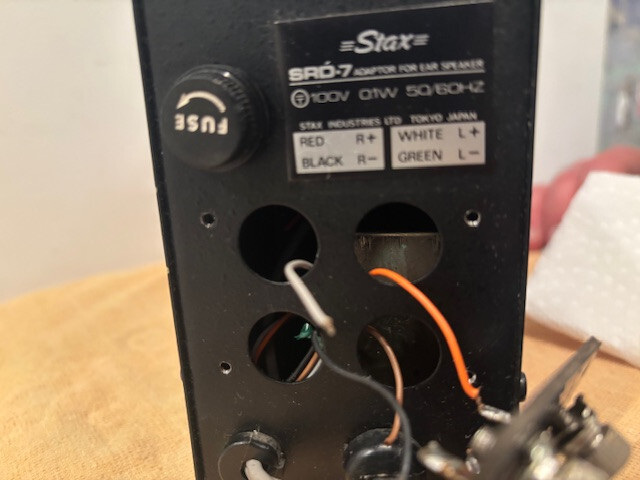 Stax SRD-7 Energizer Adaptor for Stax Headphones Ear Speaker