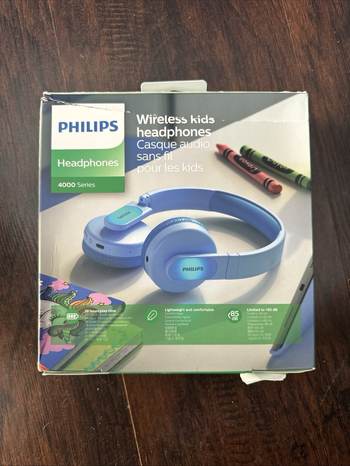 Philips TAK4206BL/00 headphones/headset Wired & Wireless Head-band USB Type-C Bl