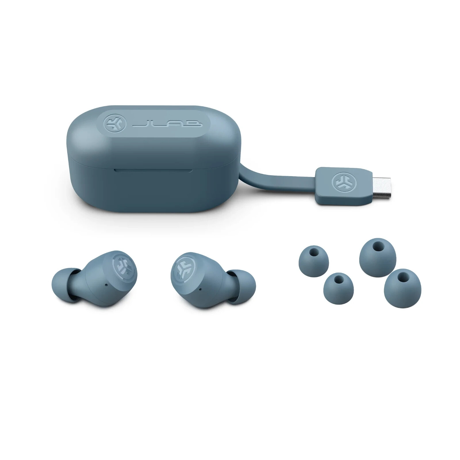 JLAB GO POP+ True Wireless EARBUDS ~ 35+Hours Playtime ~ Custom Sound+Bass Boost