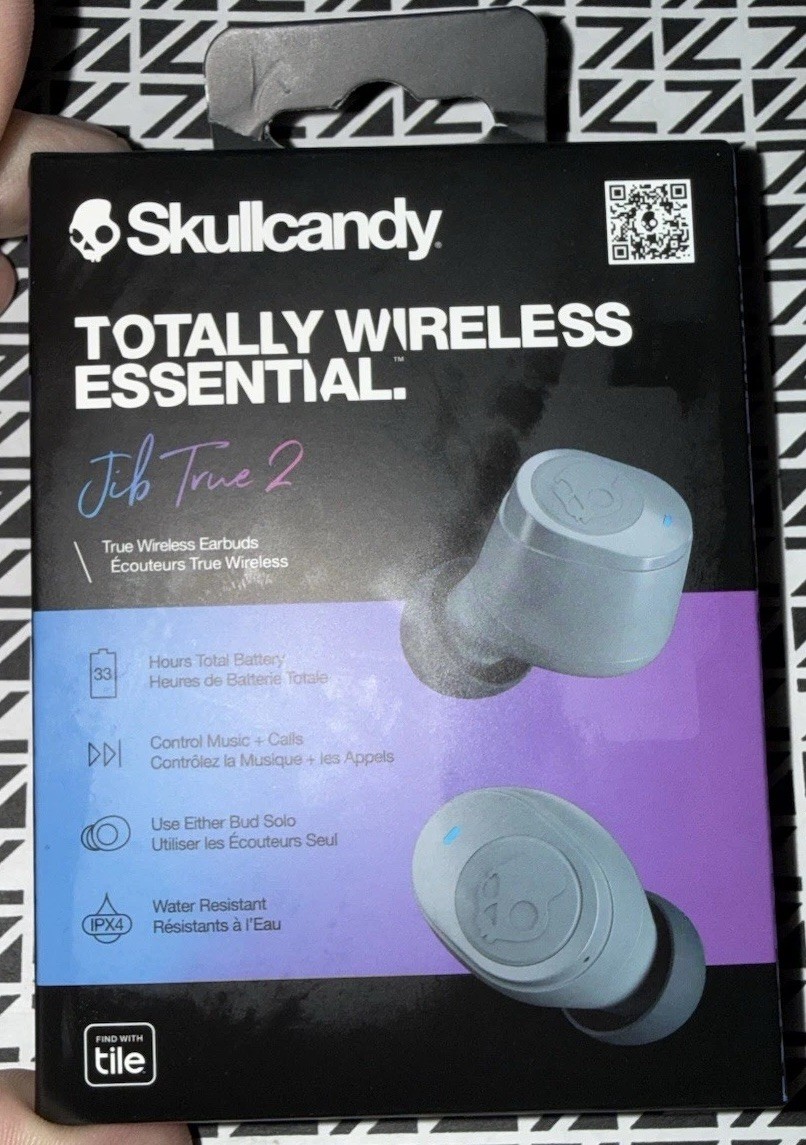 Skullcandy Jib True 2 Wireless Earbuds Charging Case 33hr NISB FREE SHIPPING💀