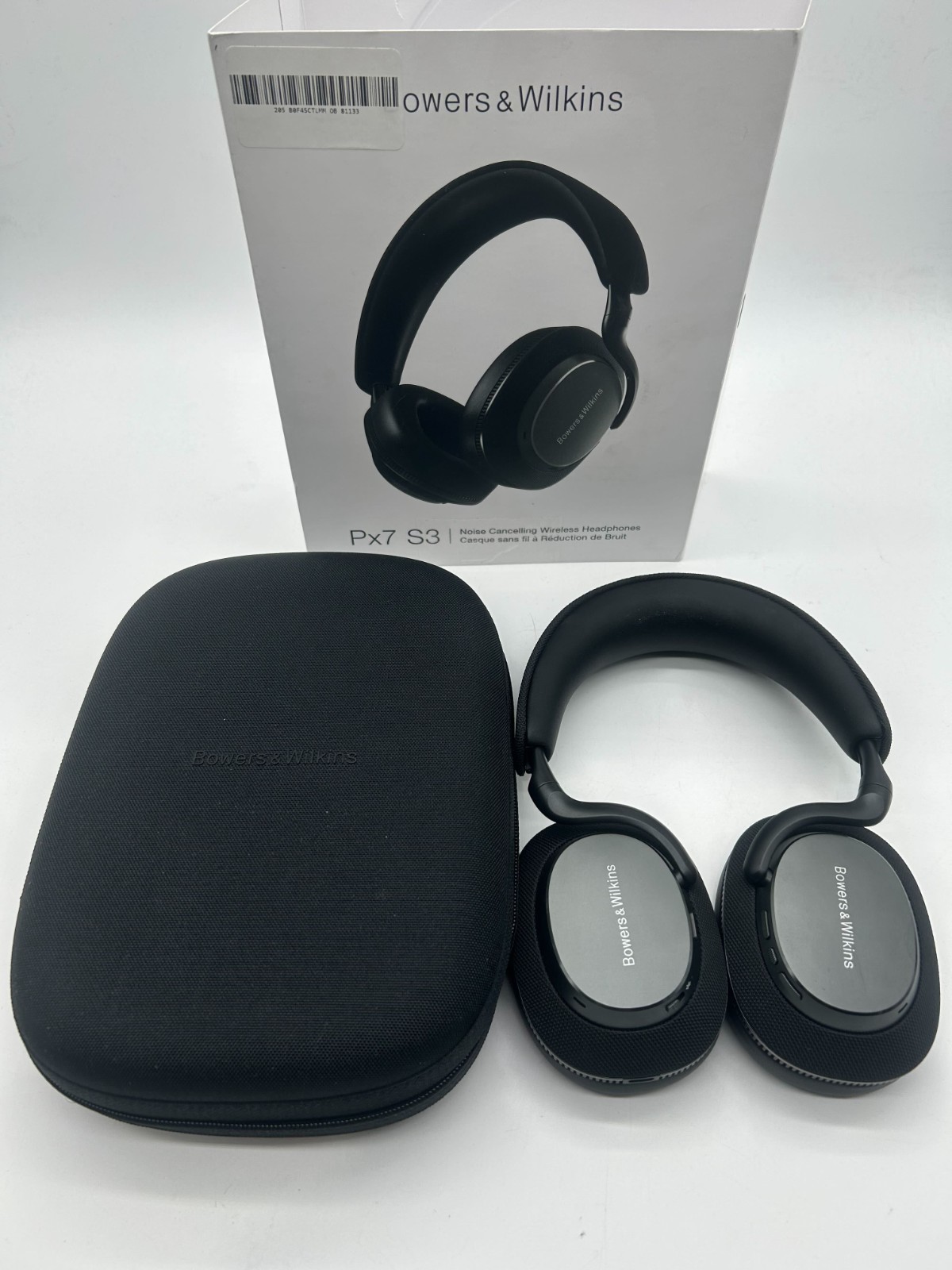 Bowers & Wilkins Px7 S3 Wireless Noise Cancelling Headphones Anthracite Black
