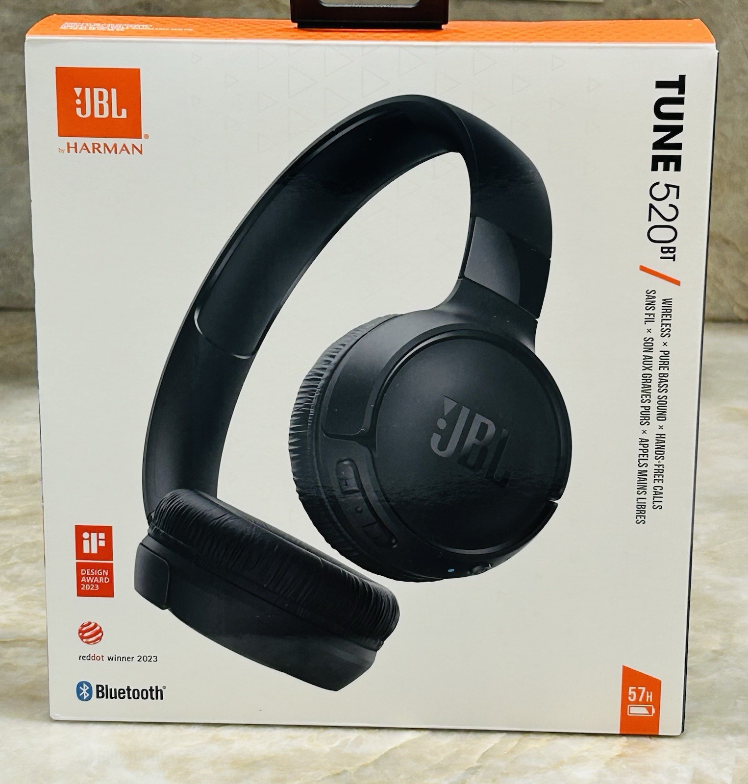 JBL By Harman Tune BT Bluetooth Headphones Wireless New Sealed