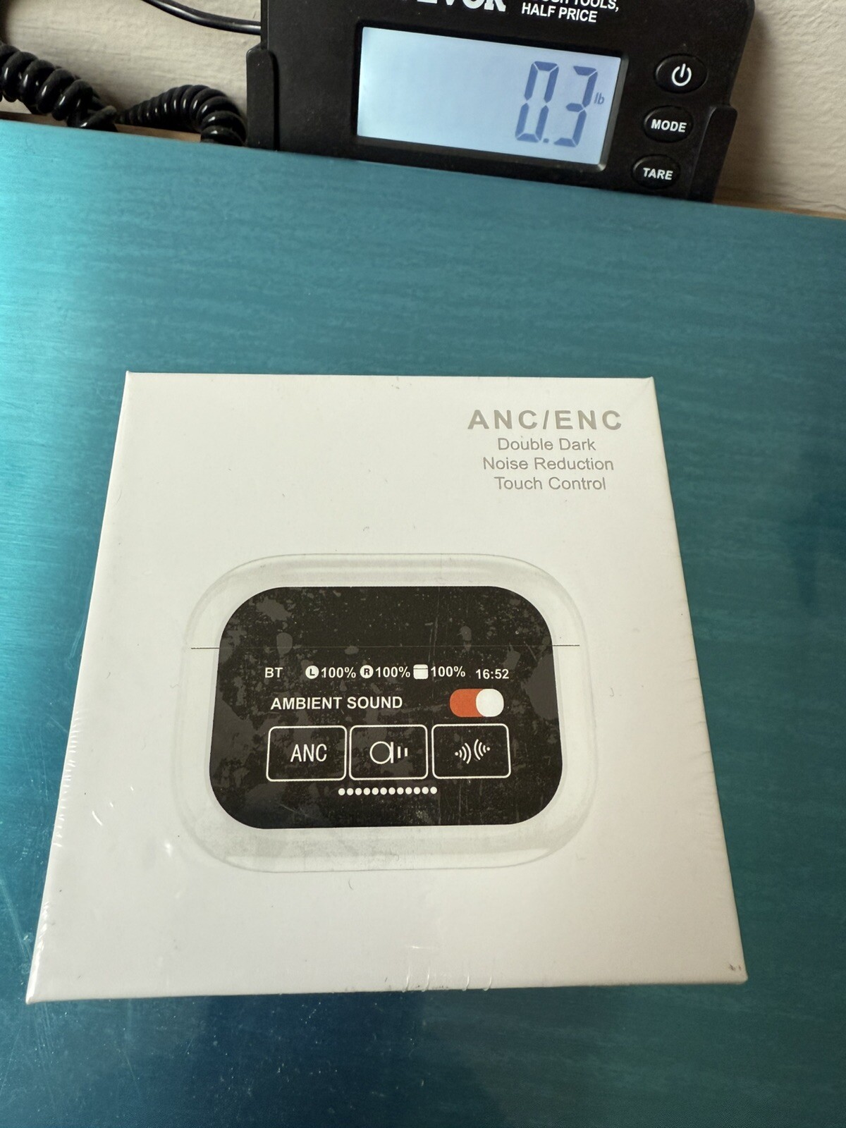 A15 Pro Latest V5.4 Top Version In Ear Wireless Earphones LCD Full Color Touch