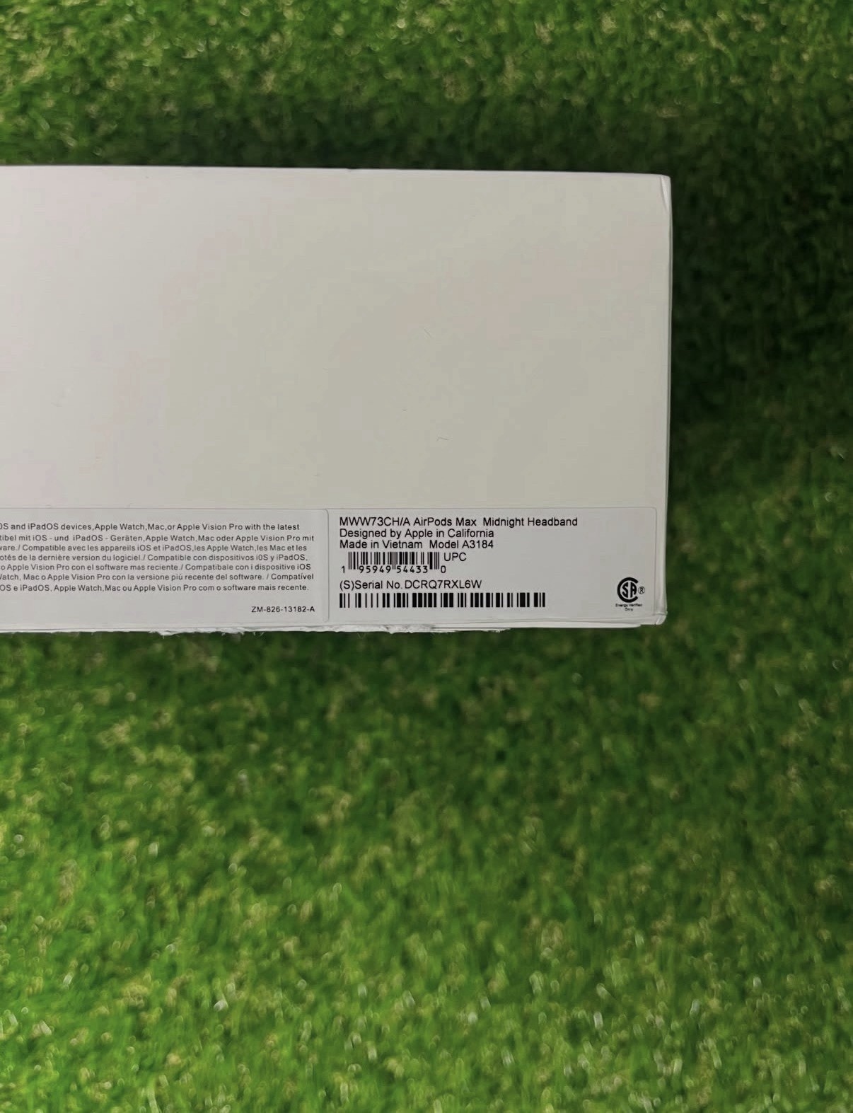 Apple AirPods Max Wireless Bluetooth Over-Ear Headphones, Midnight A3184
