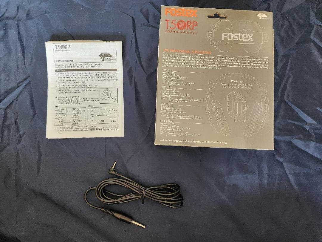 Fostex T50RP mk3n Semi-Open Back Headphones USED from JAPAN