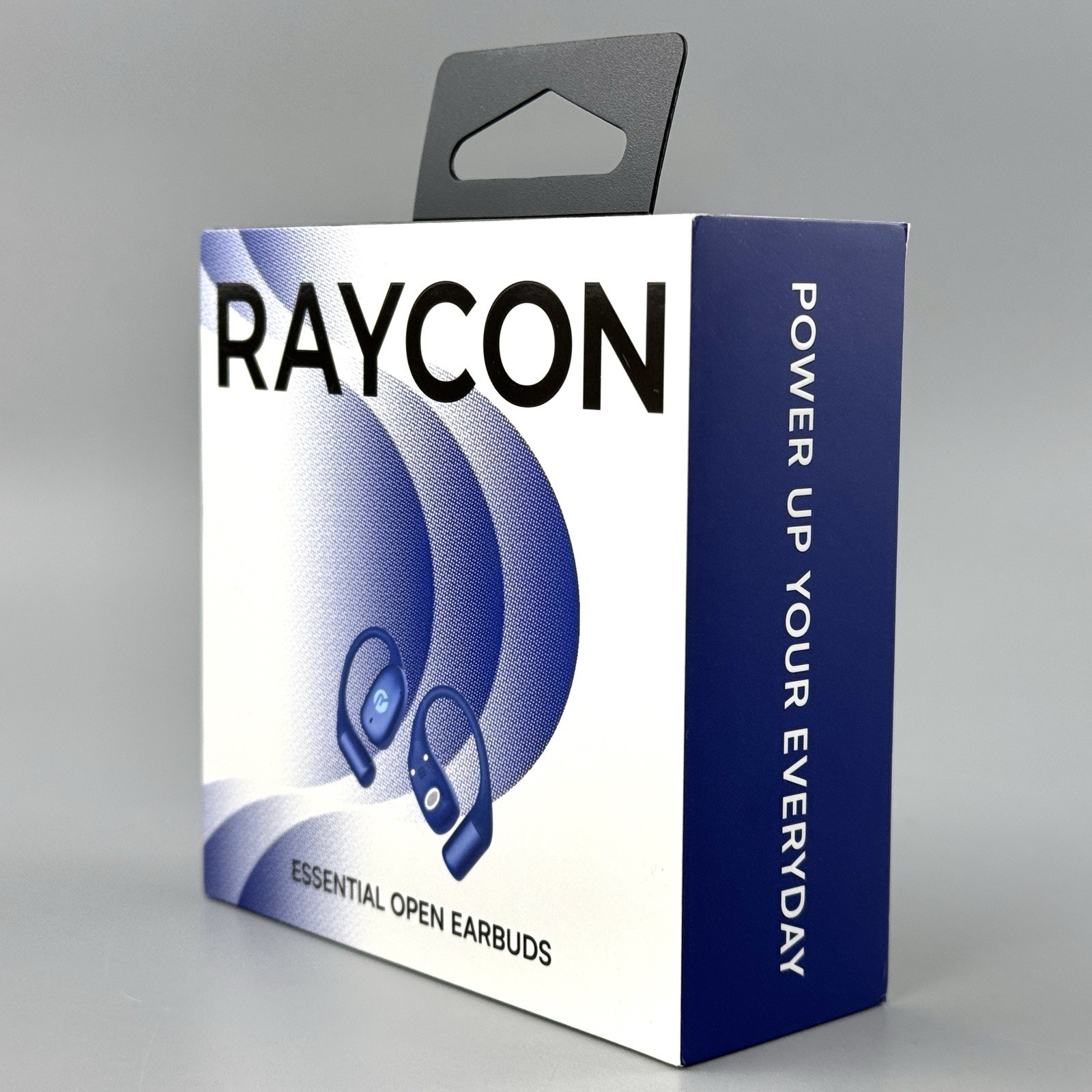 Raycon Essential Open Earbuds Wireless Headphones BLUE (RBO715) Clean, Open Box