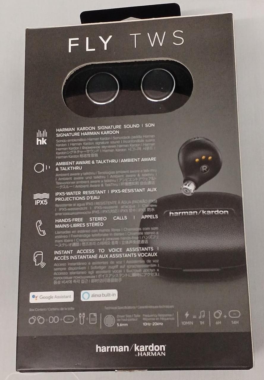 Harman Kardon Fly TWS True Wireless Earbuds Bluetooth 5.0 IPX5 Ship From Japan