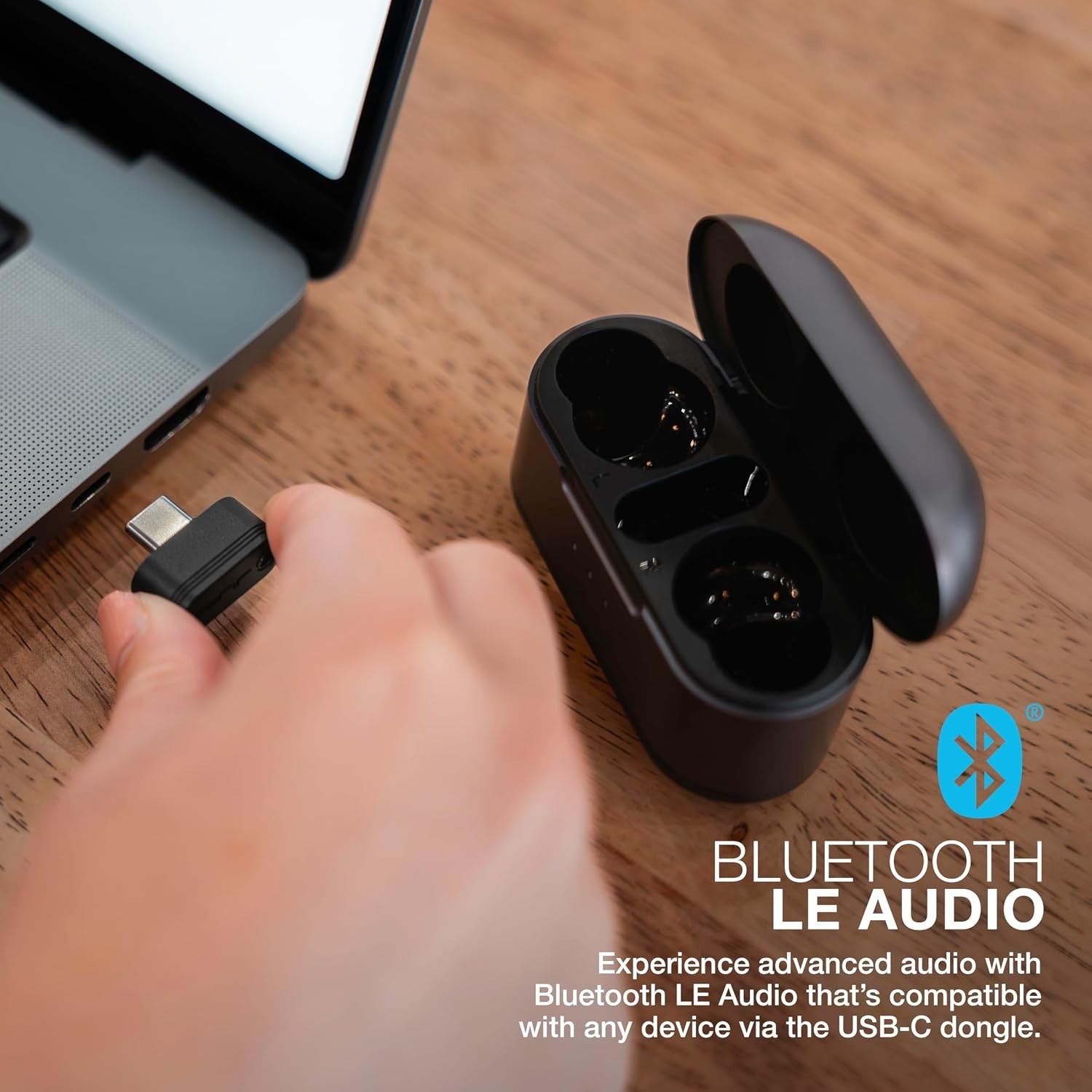 JLab EpicLab Ed. ANC True Wireless Earbuds LDAC Hi-Res. – New Open Box –