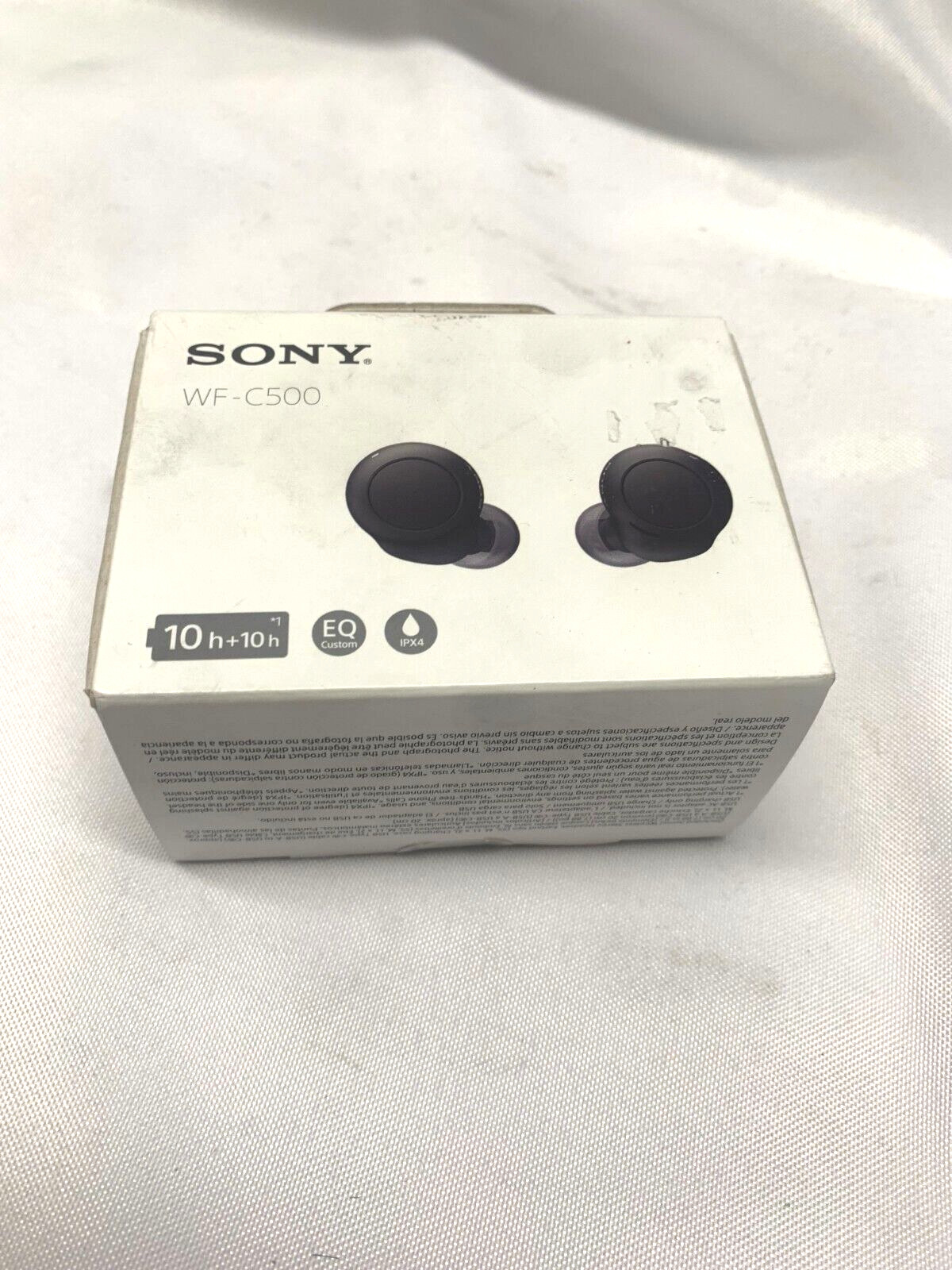 Sony WF-C500 Truly Wireless In-Ear Bluetooth Headphones – Black*New-Box Damage
