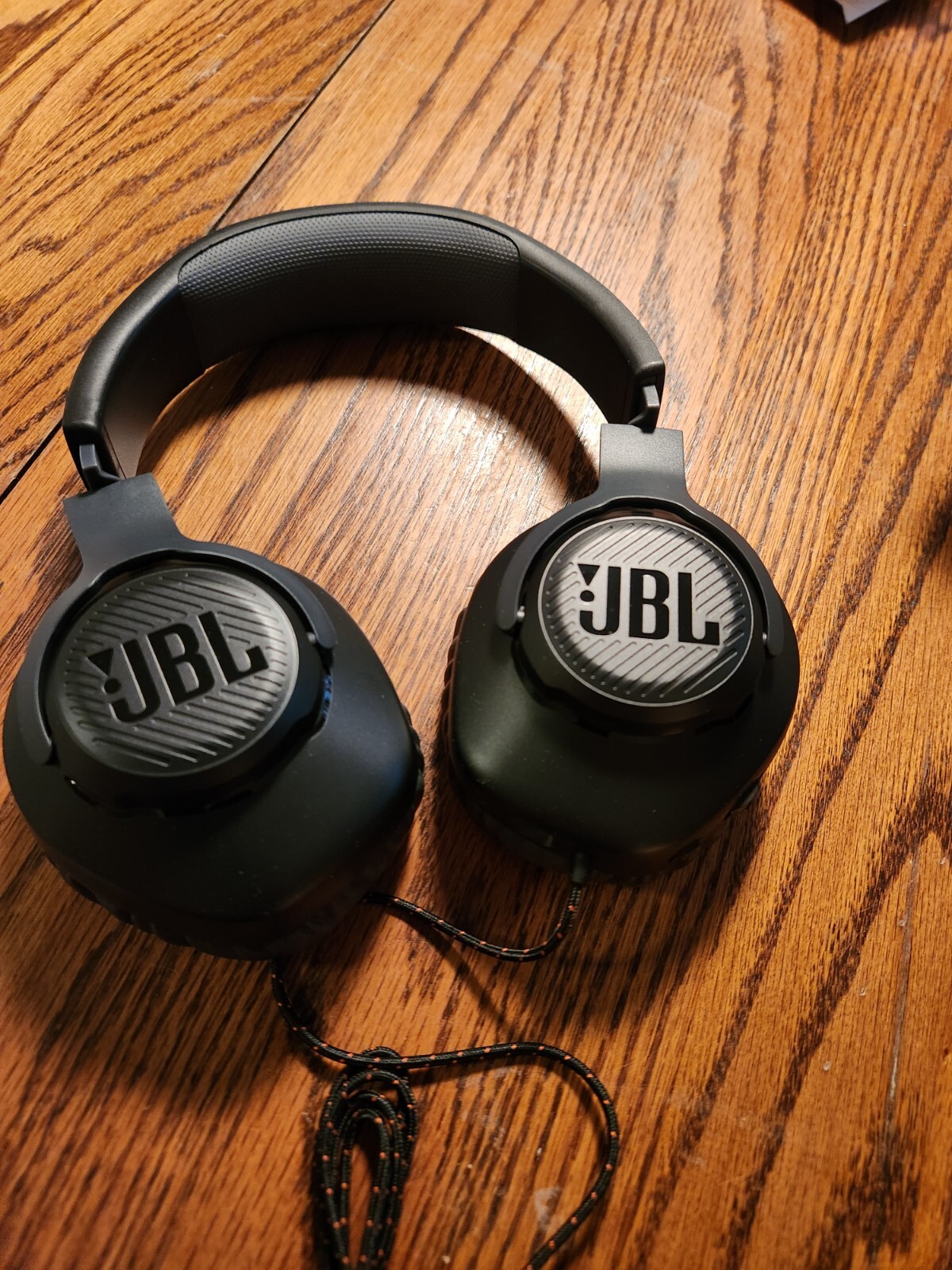 JBL Quantum 100 Wired Over-Ear Gaming Headset with Detachable Boom Mic – Black