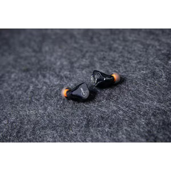 Linsoul ZiiGaat Lush Silver Blue earphones hybrid drivers (1DD + 4BA) ZII012