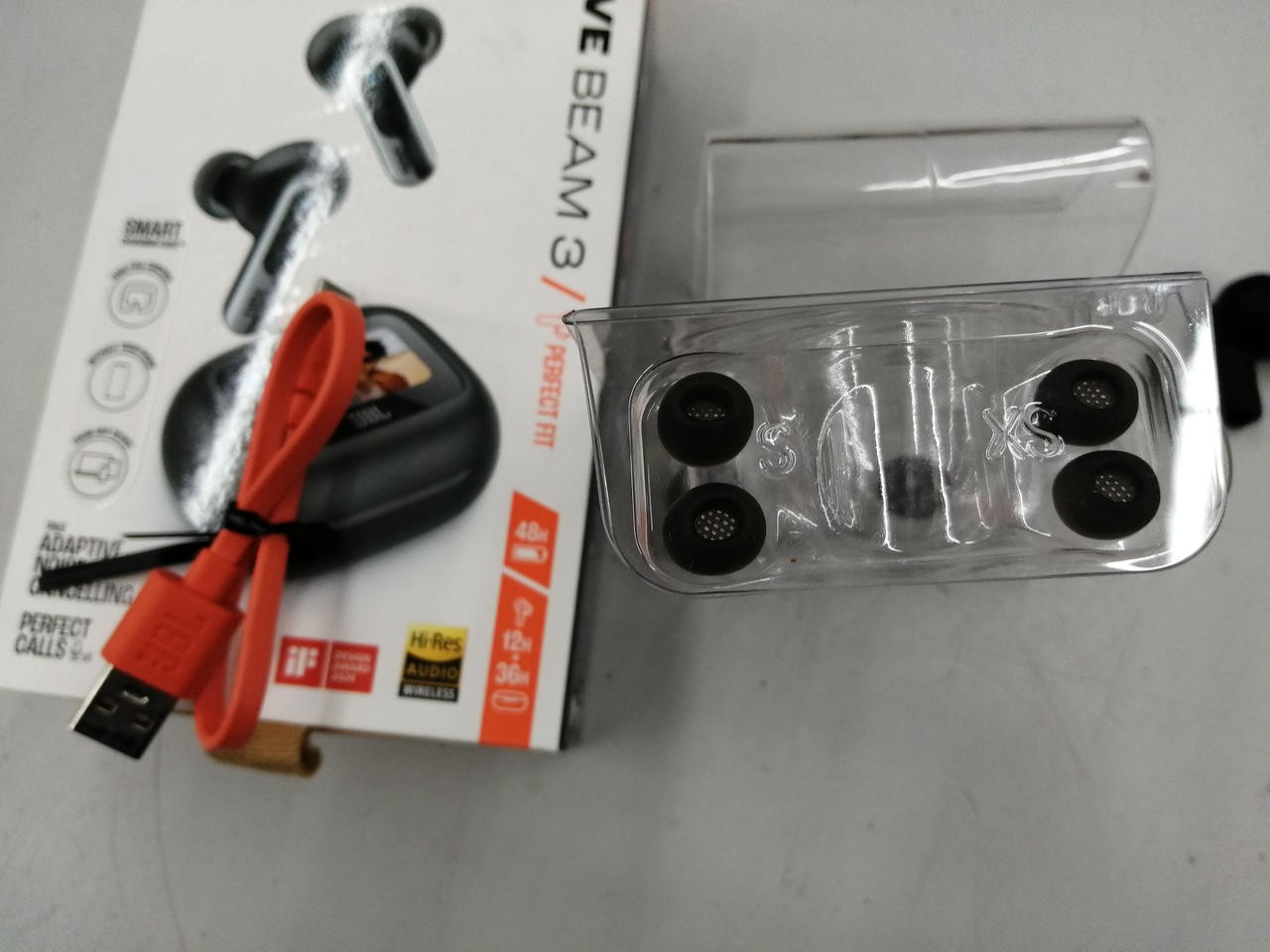 JBL Live Beam 3 True Wireless Earbuds True Adaptive ANC JBL Spatial Sound