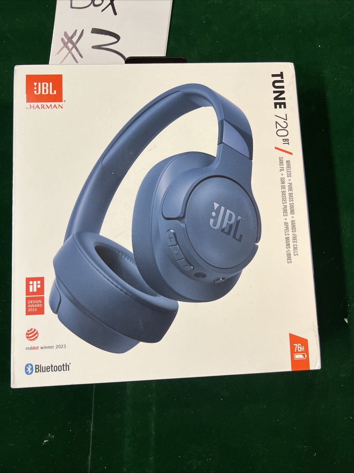 New JBL Tune 720BT, Wireless over-ear headphones