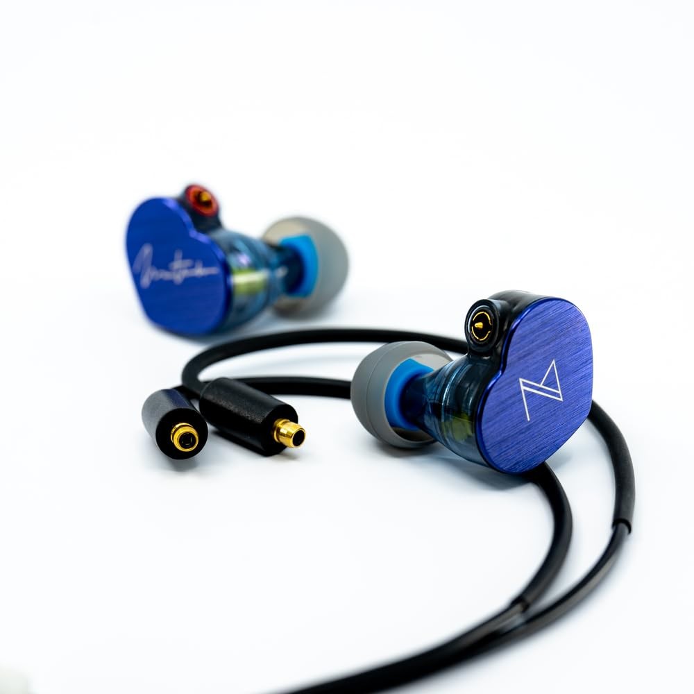 Maestraudio MA910SR RST HDSS Hi-Res Earphones Maestro Blue Japan Import