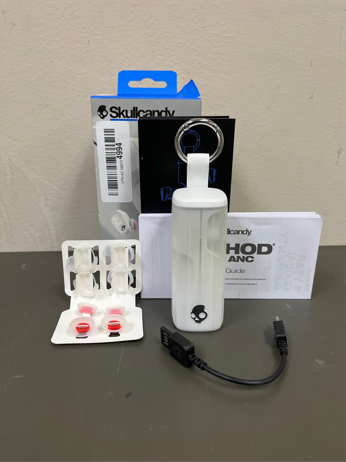 Skullcandy Wireless Bluetooth Earbuds w/Charging Case