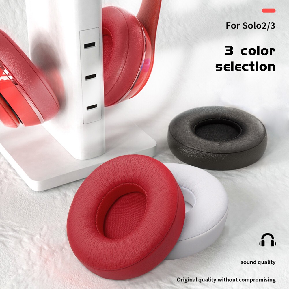 Replacement Ear Pads Cushion Cover Wireless For Beats by Dr Dre Solo 2/Solo 3
