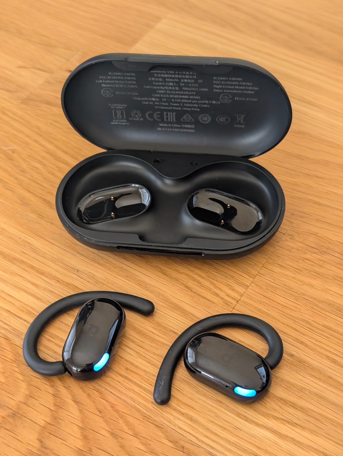 Soundcore V20i Open-Ear Headphones – Bluetooth 5.4 Earbuds for Sport Fitness
