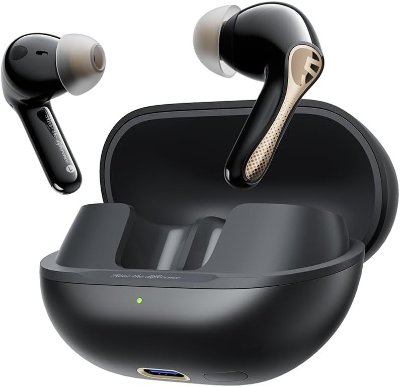 New Open Box-SOUNDPEATS Air5 Pro Plus Wireless Earbuds ANC Hi-Res Audio