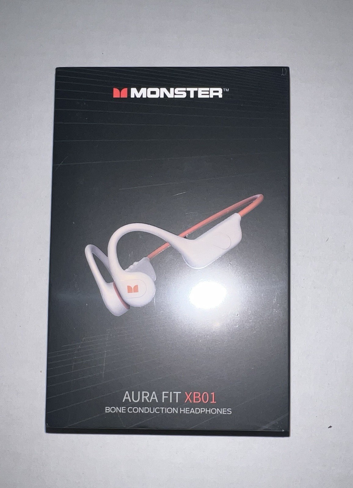 Monster XB01 Bone conduction Headphones Aura Fit New Sealed