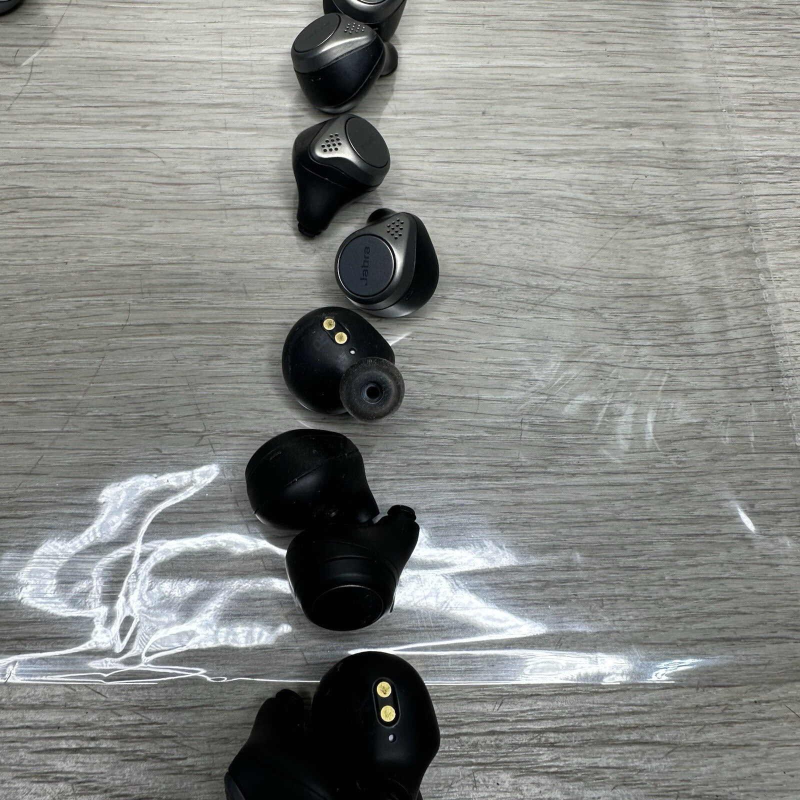 Lot of 4 Pairs + 6 Right Jabra Elite Active/ Elite 75t Wireless Earbuds Untested