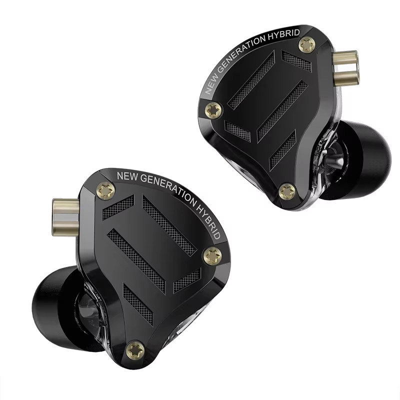 ZS10 Pro 2 HIFI Metal Earphone in Ear Bass Earbud 4-Level Tuning Switch Headphon