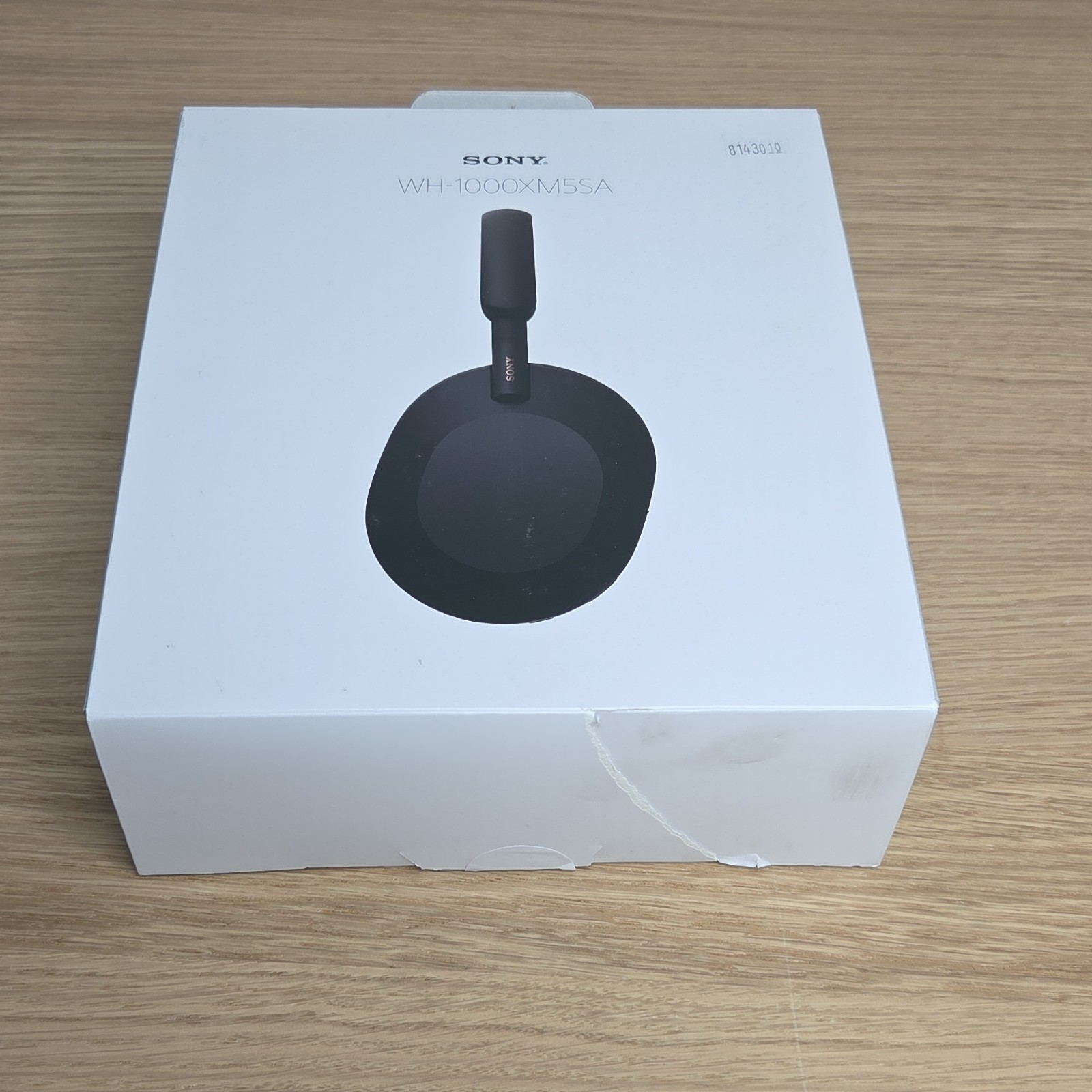 Sony WH-1000XM5SA Wireless Bluetooth Noise Cancelling Headphones Black