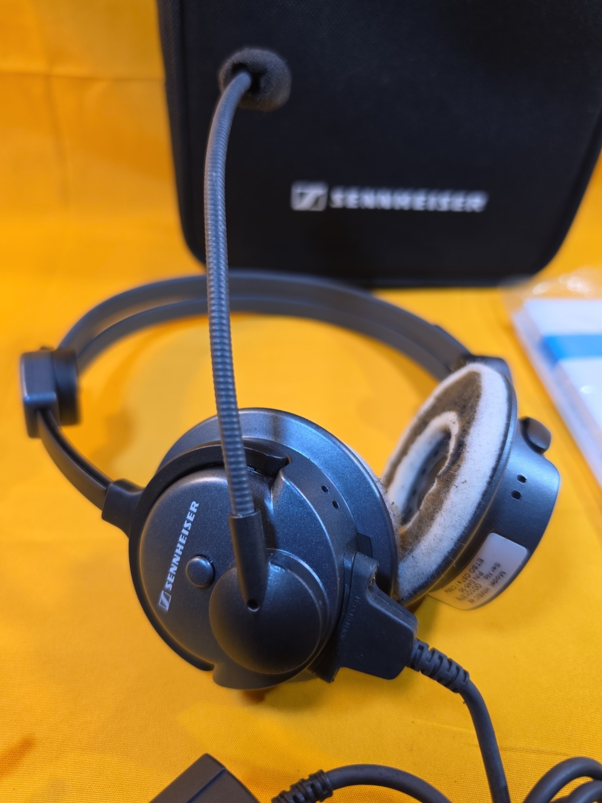 Sennheiser HMEC 46 Headset with Active Noise Reduction (ANR) – Working w/Dual GA