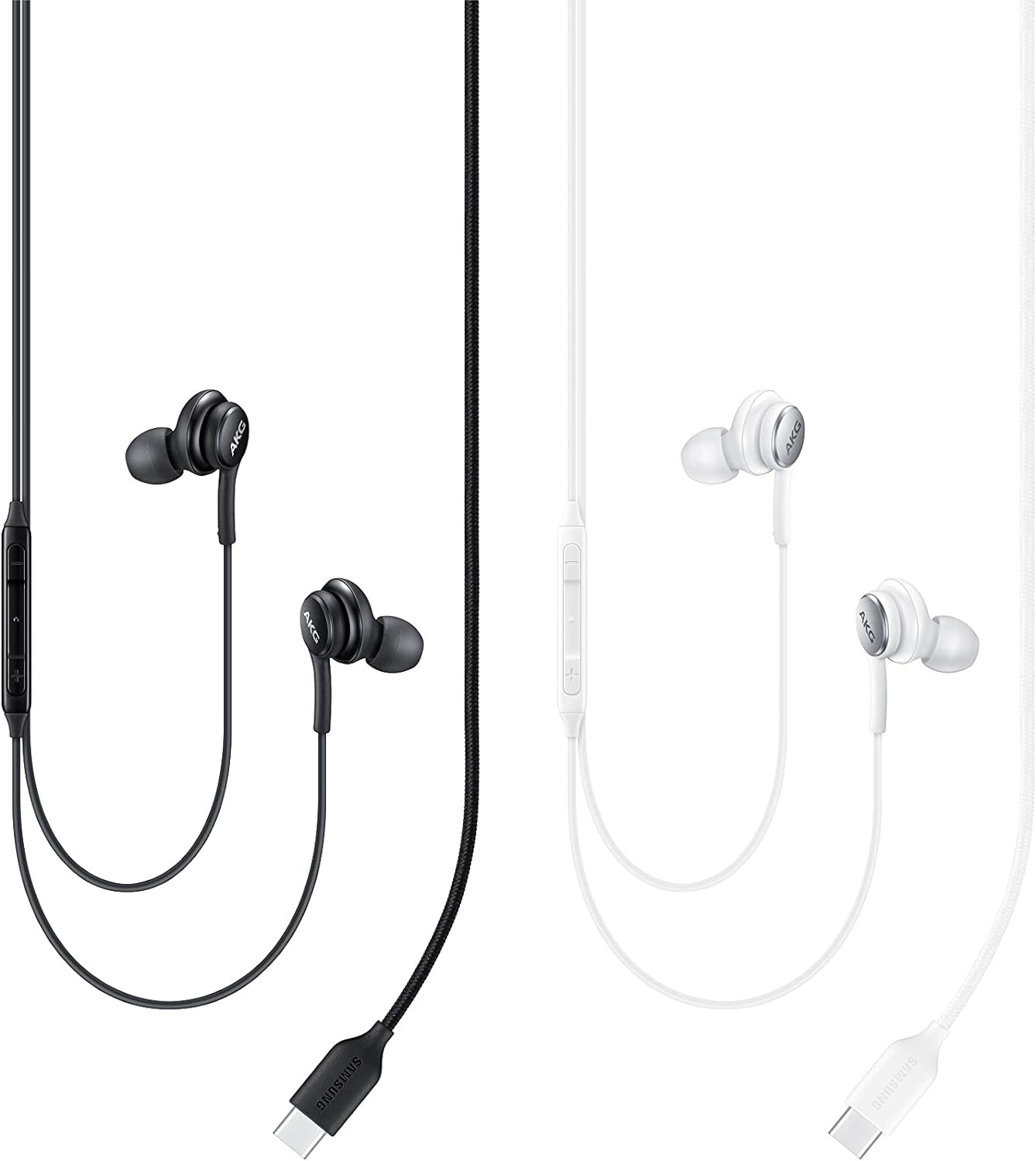 Samsung EO-IC100 In-Ear Headphones with USB Type-C and Low-Tangle Fabric Cable –