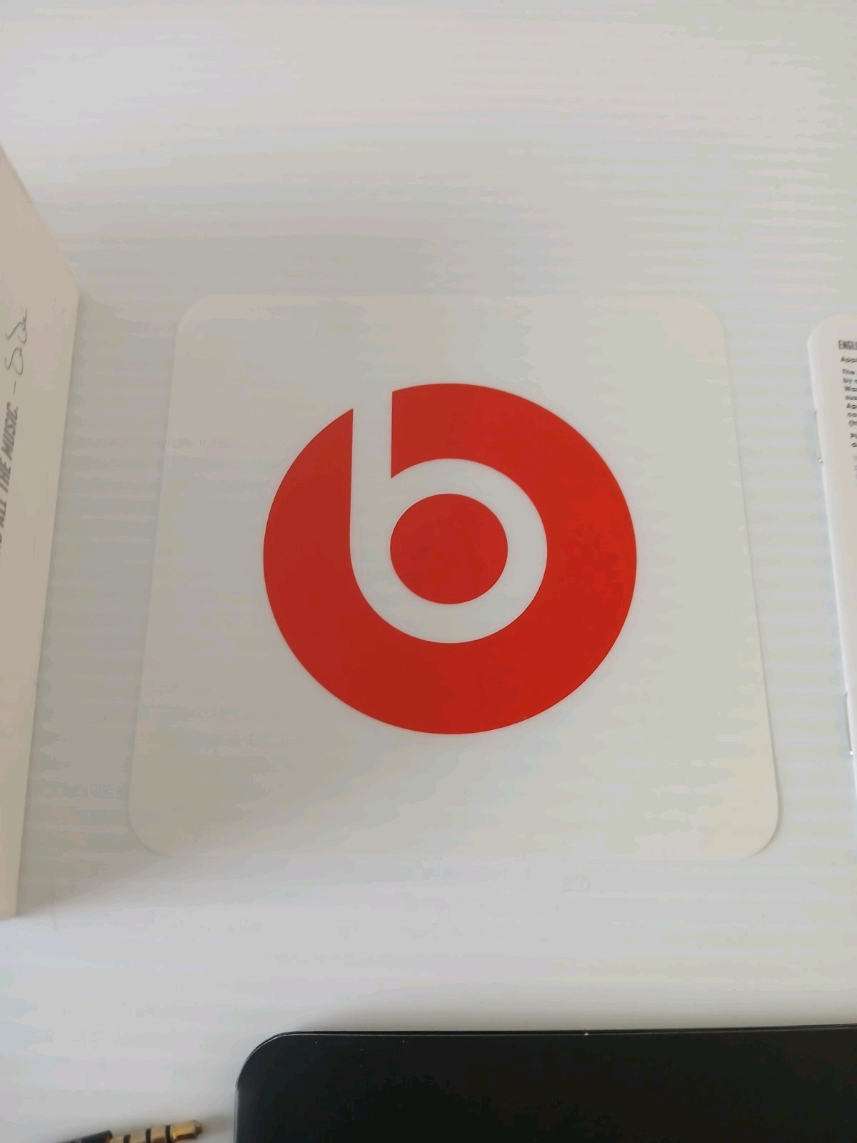 Beats by Dre UrBeats3 Wired Earphones + Beats Sticker Box- FOR PARTS ONLY