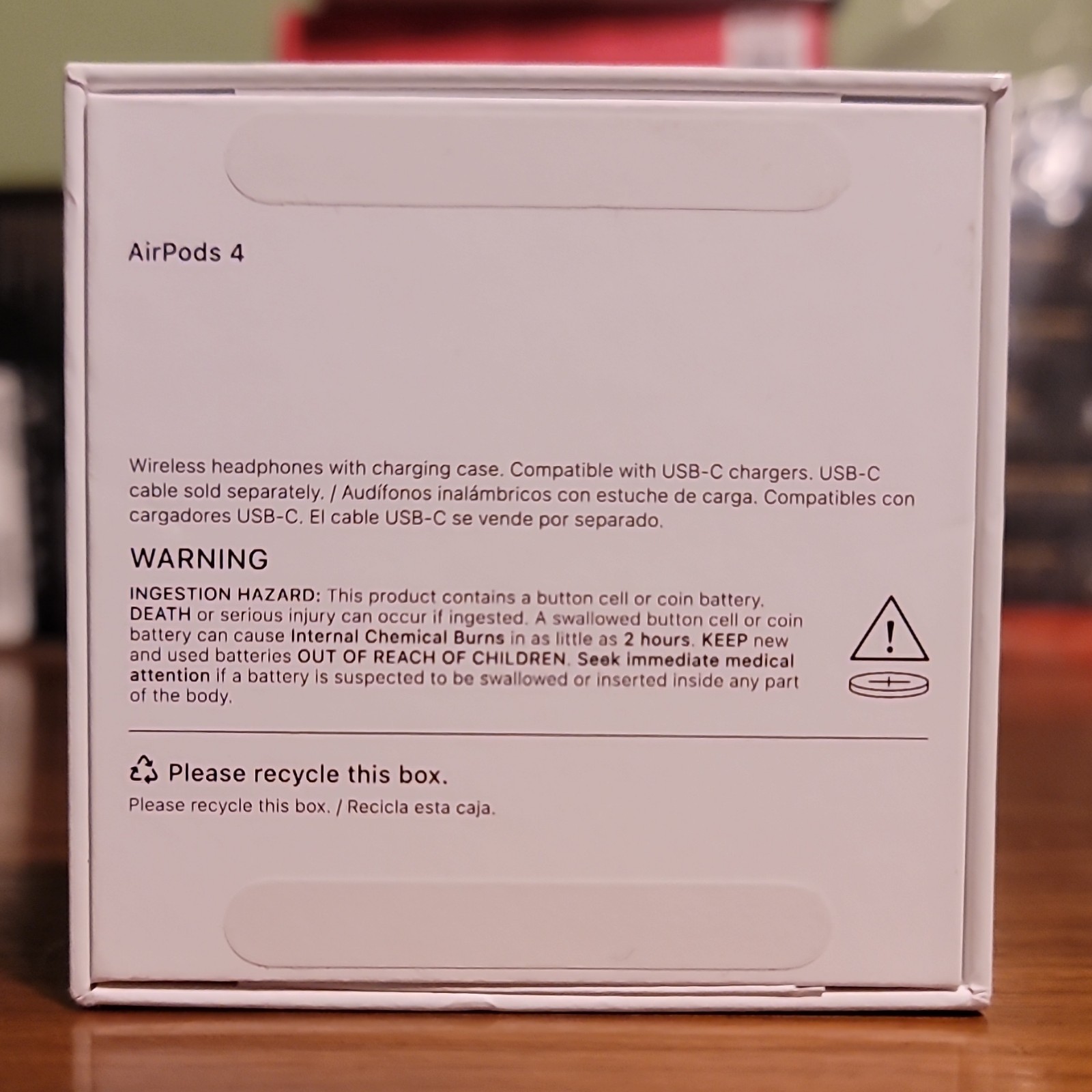 Apple AirPods 4 (x4), AirPods Pro (x2), & Airpods (x4) Empty Boxes with Inserts