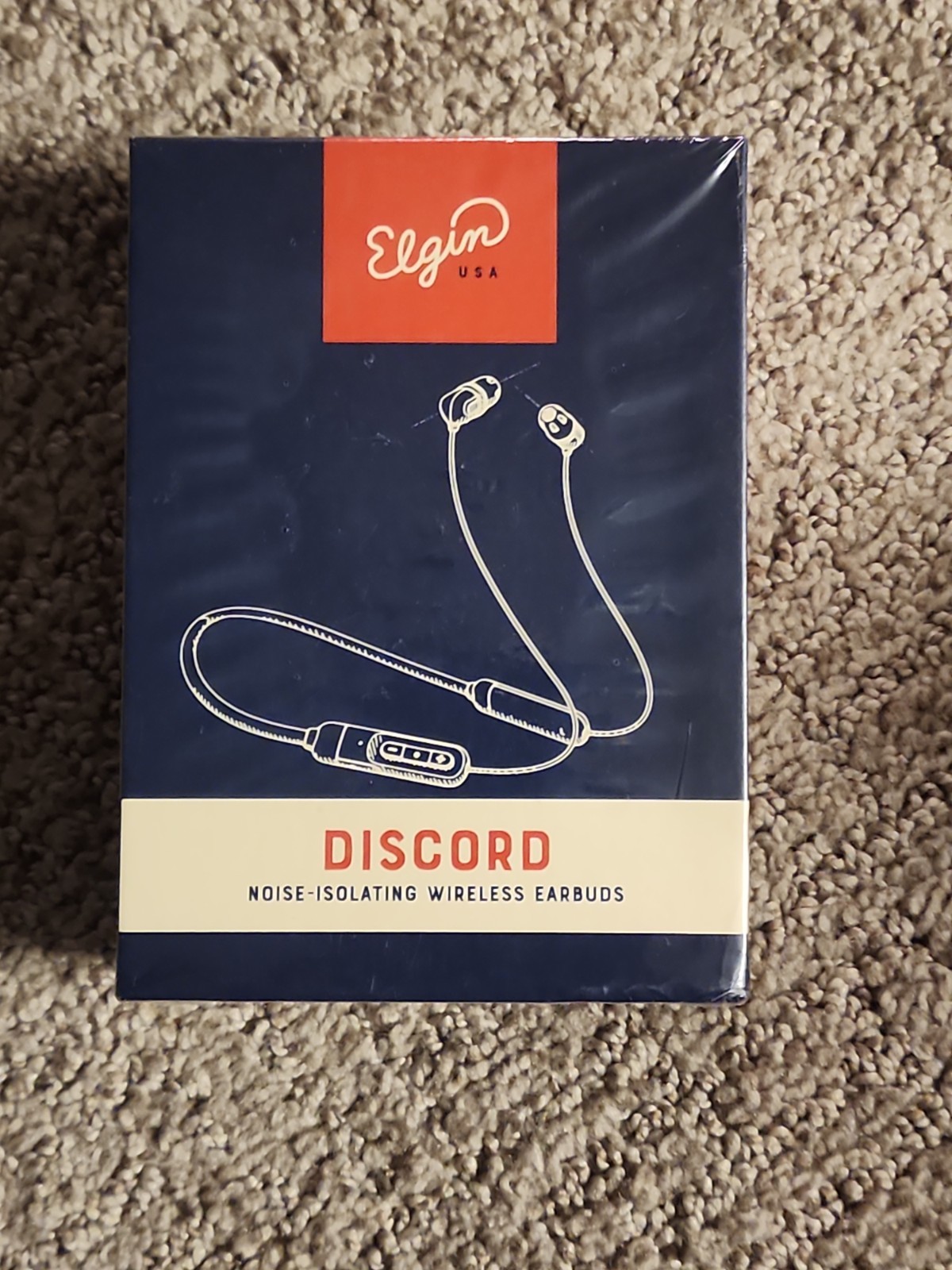 Elgin Discord Gen 3 Bluetooth Earplug Earbuds, OSHA Compliant Ø8mm, Grey