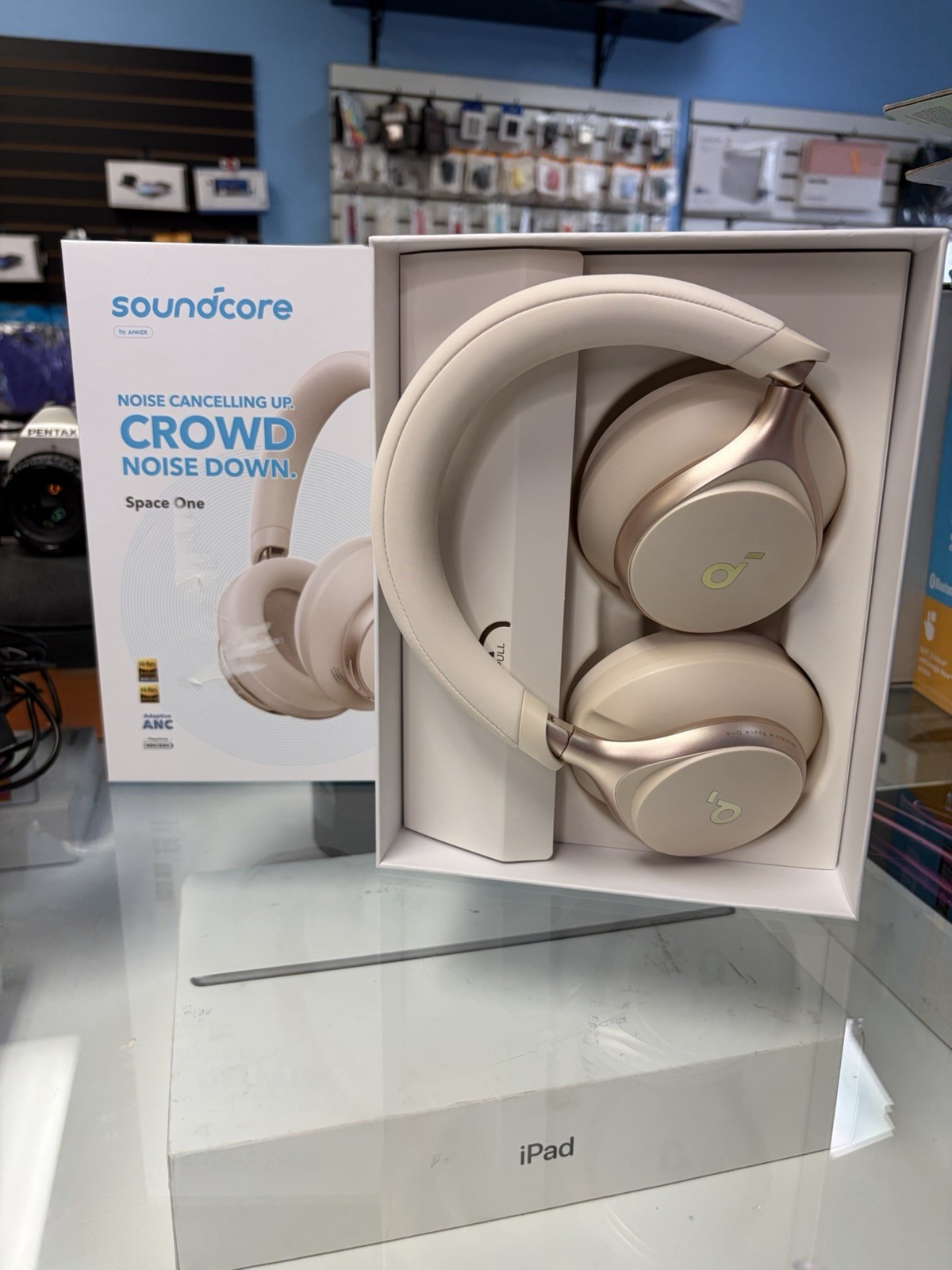 Soundcore Space One Wireless Headphones open box