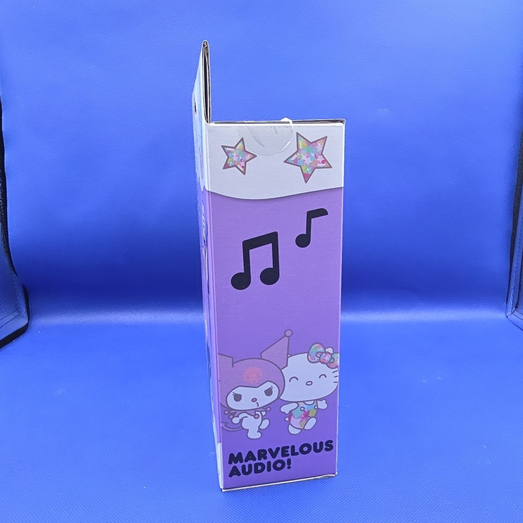Hello Kitty and Friends KUROMI Wireless Light Up Headphones Bluetooth w/Mic NEW