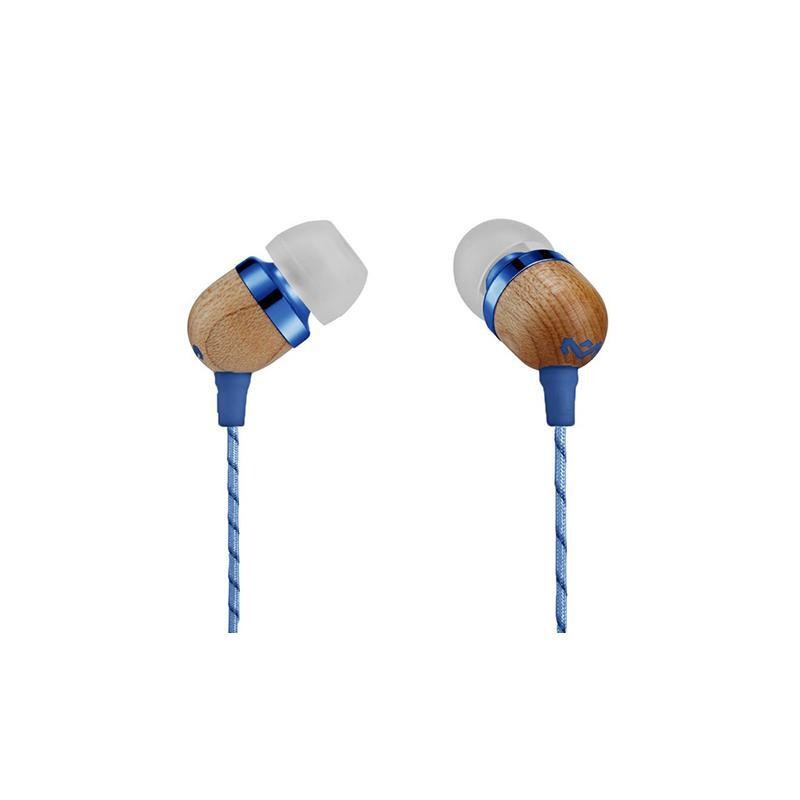 House of Marley Wired In-ear Headphone, Smile Jamaica Denim
