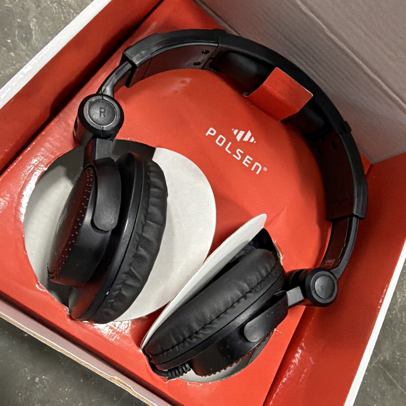 Polsen – HPC-A30-MK2 – Closed-Back Studio Monitor Headphones – Black new