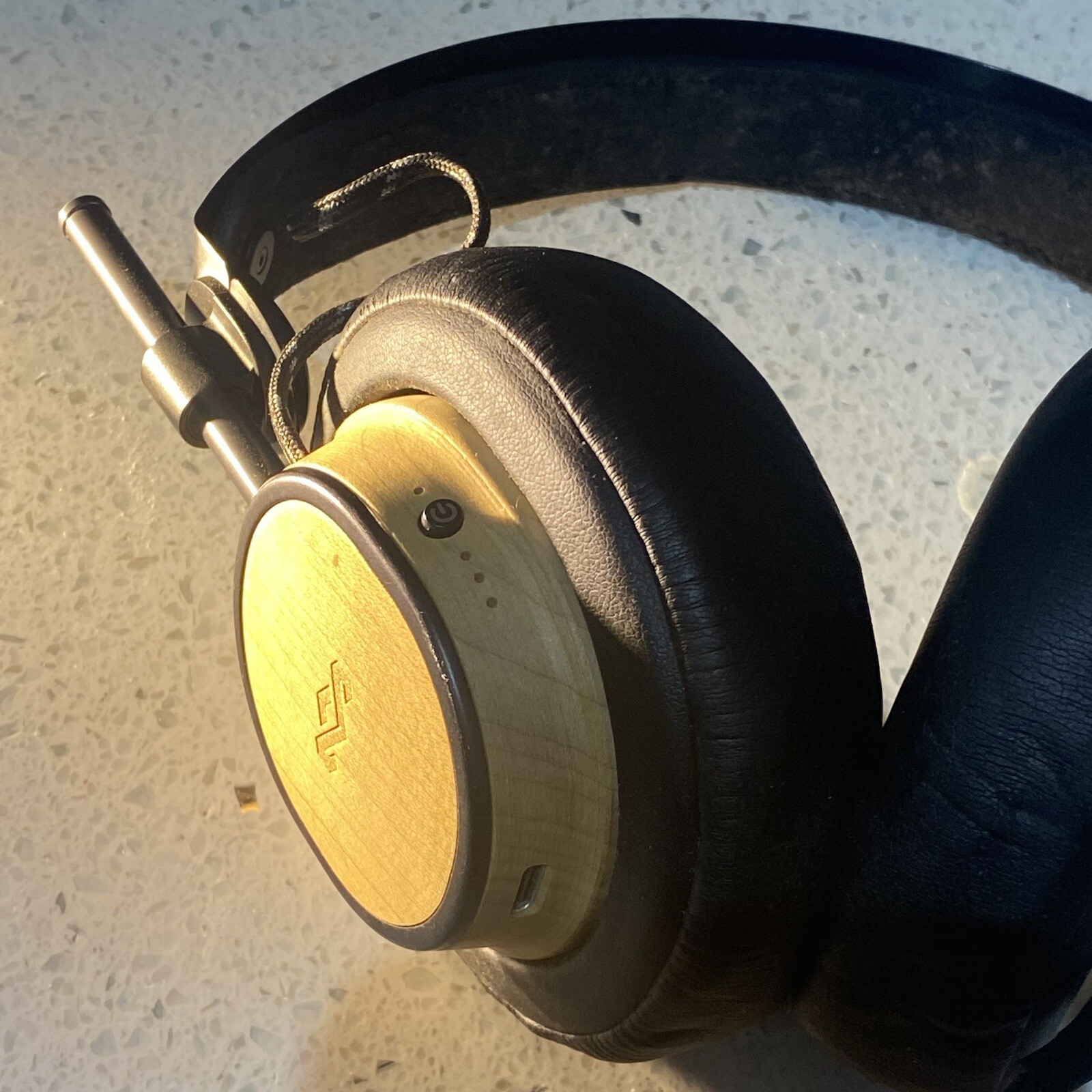 MARLEY EXODUS EM-FH051, Bluetooth WIRED Headphones- black