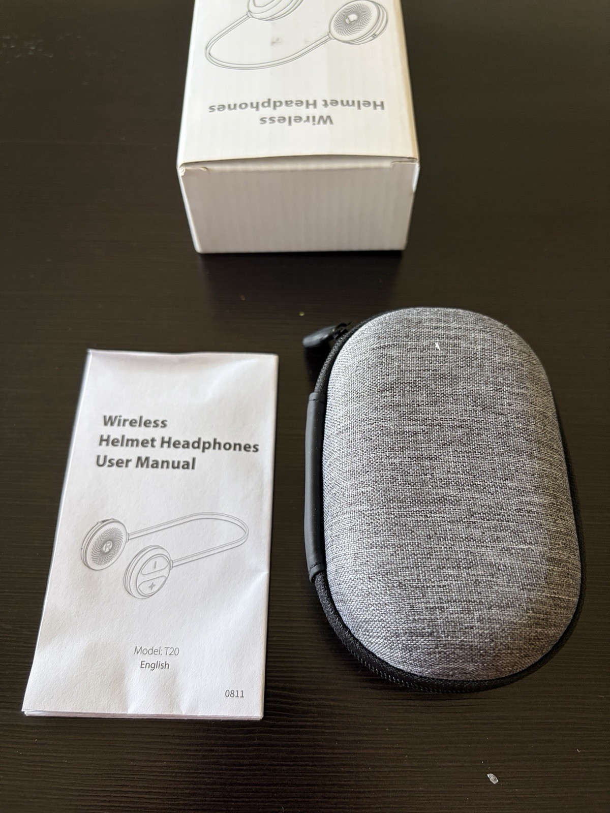 weneed Bluetooth Ski Helmet Headphones, IPX5 Waterproof, Built-in Mic