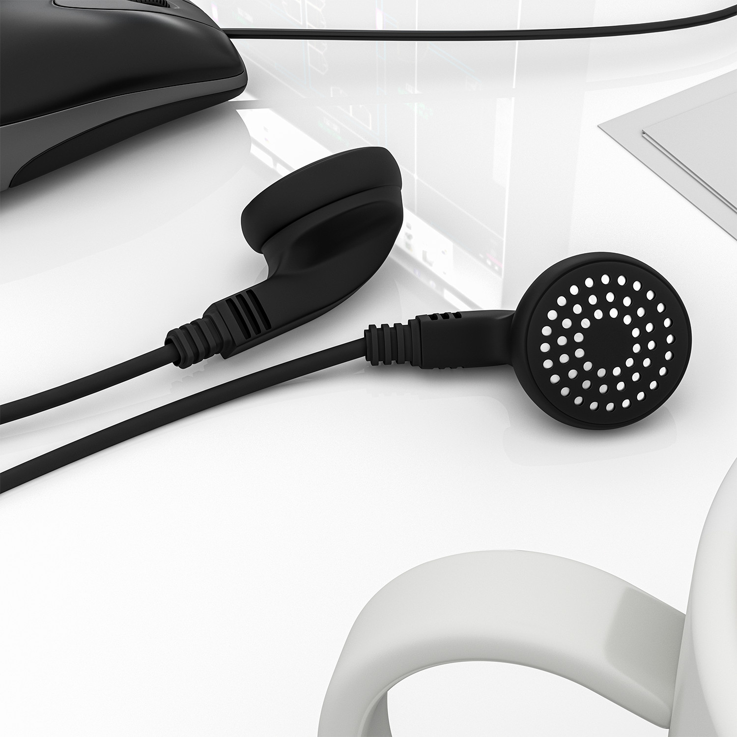 Wholesale Bulk School Classroom Earbuds Earphone Headphones Individually Wrapped