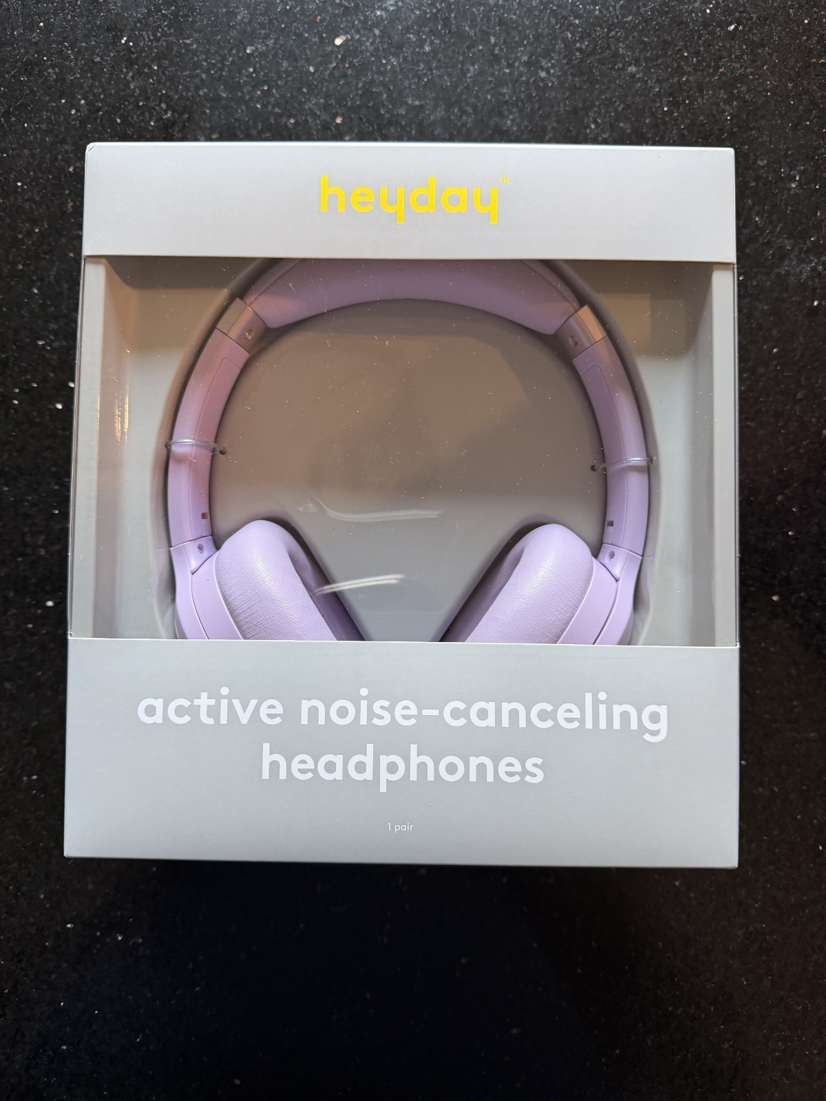 heyday active noise canceling headphones – lavender – New Sealed