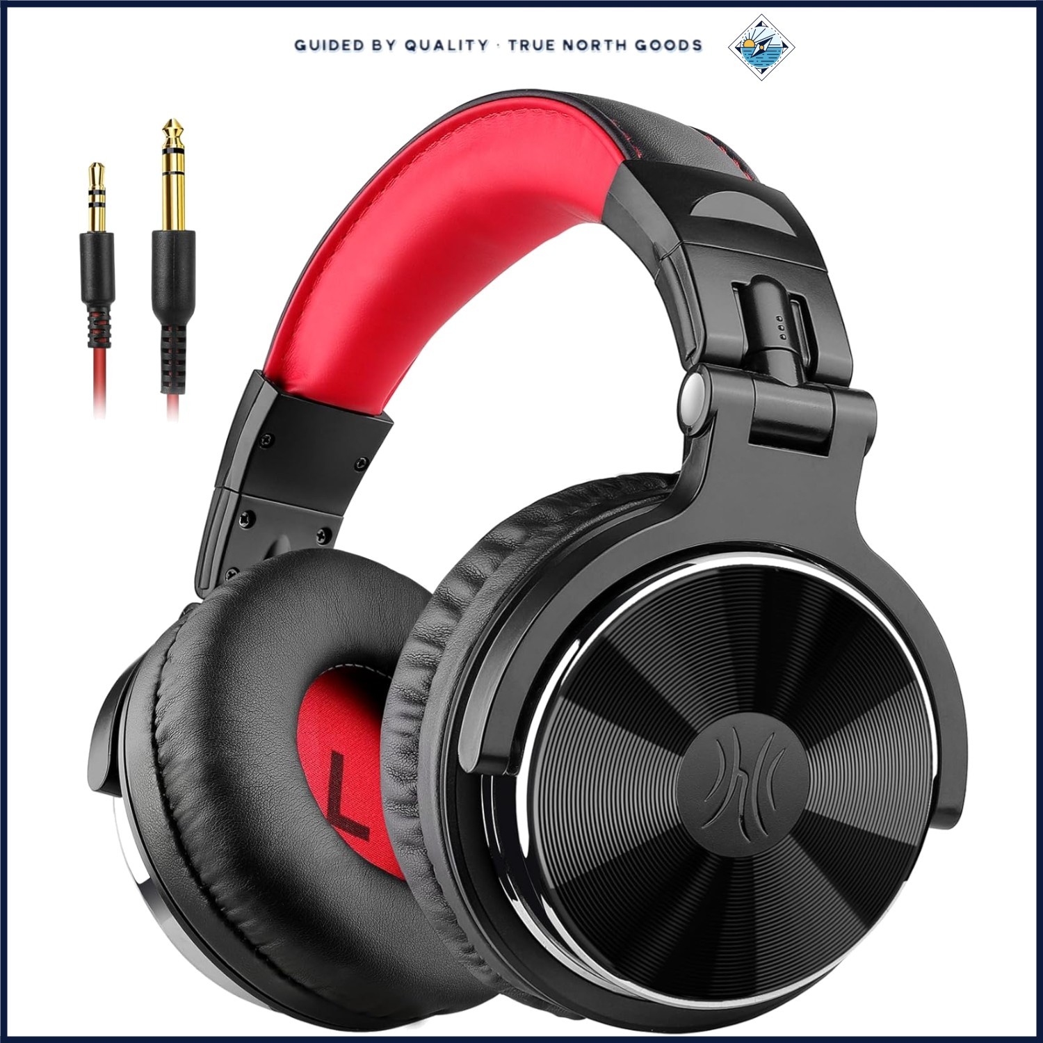 Circumaural Headsets with Noise Isolation and Adjustable Headband for Comfort