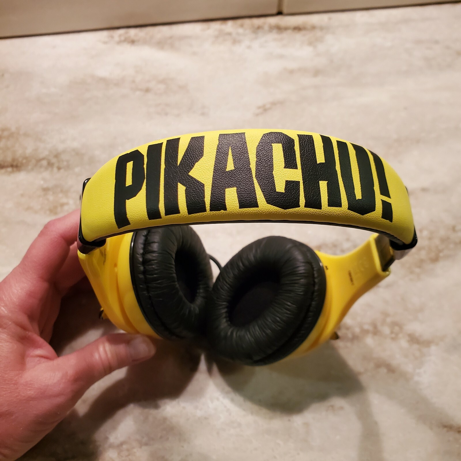 Pokemon Pikachu Yellow Kids Headphones