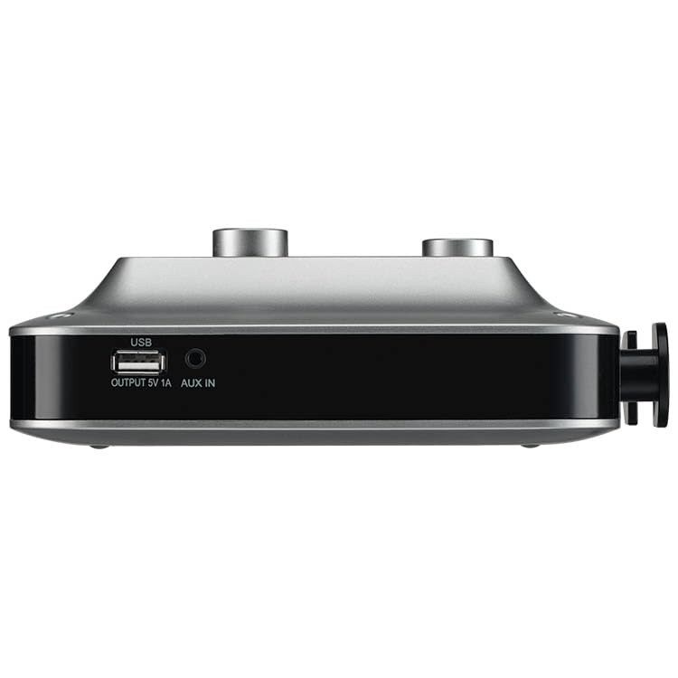 iLive Under Cabinet Music System with Built in Stereo Speakers and FM black