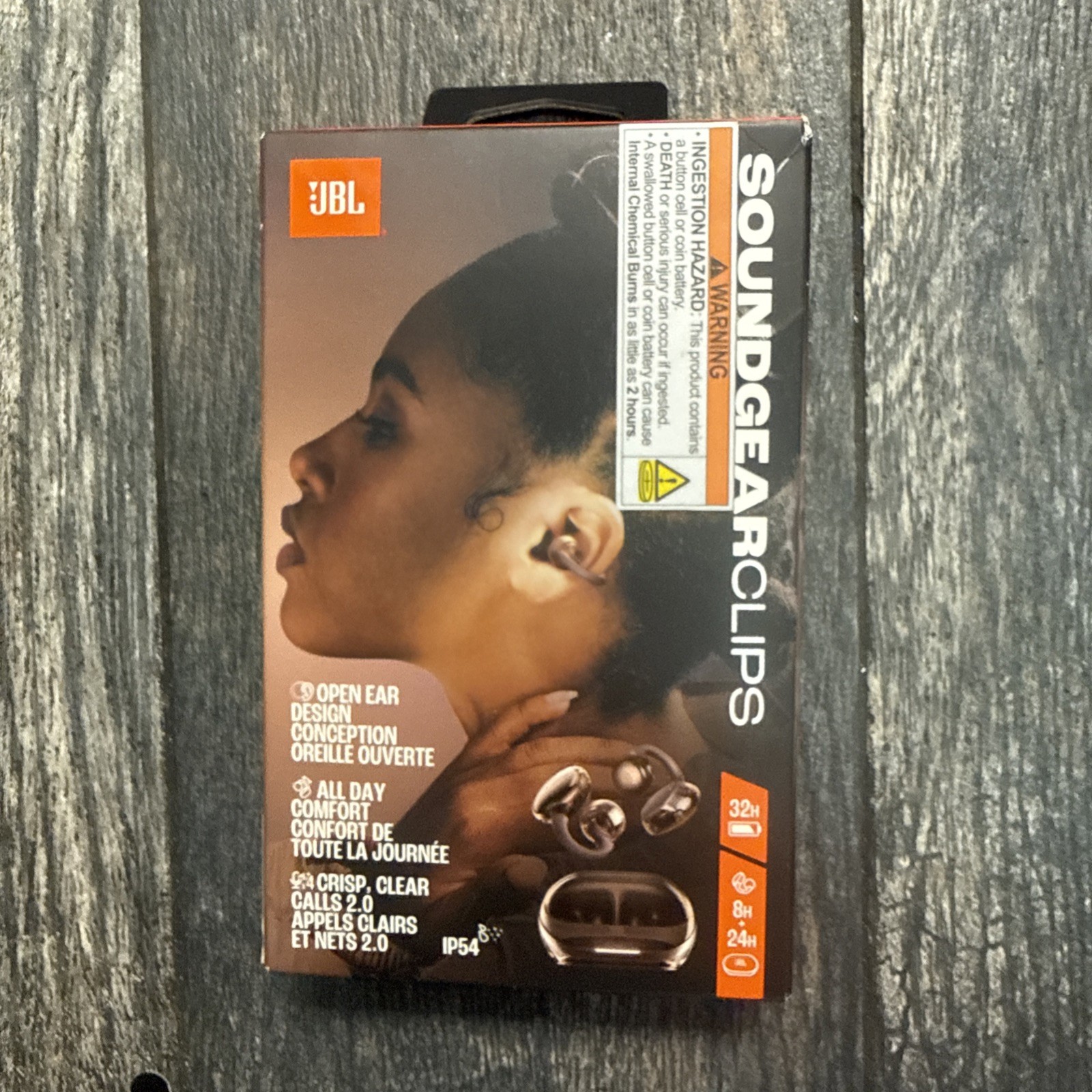 JBL Soundgear Clips On Ear Wireless