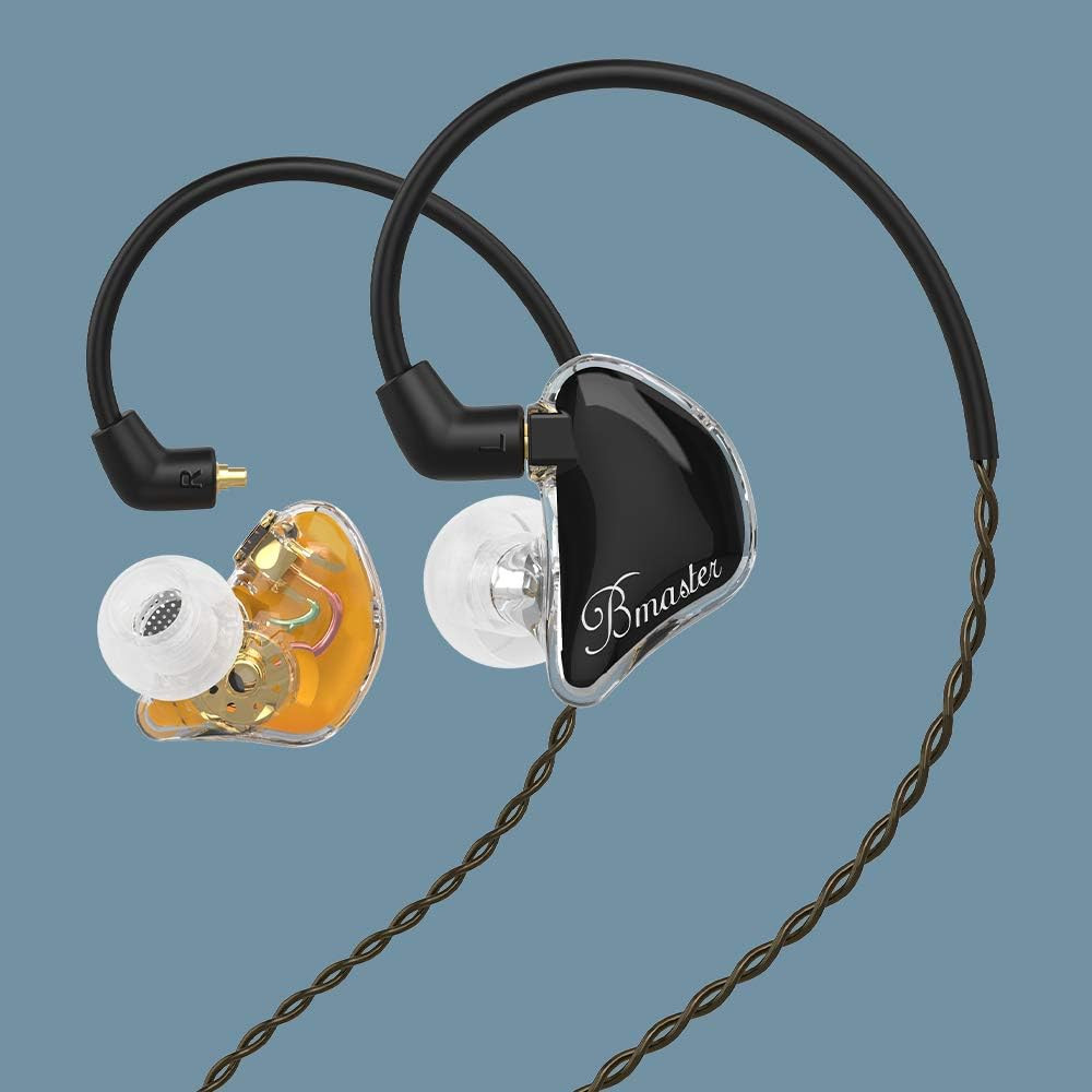In-Ear Monitors, Bmaster Triple Driver Hifi Stereo Noise-Isolating with Enhanced